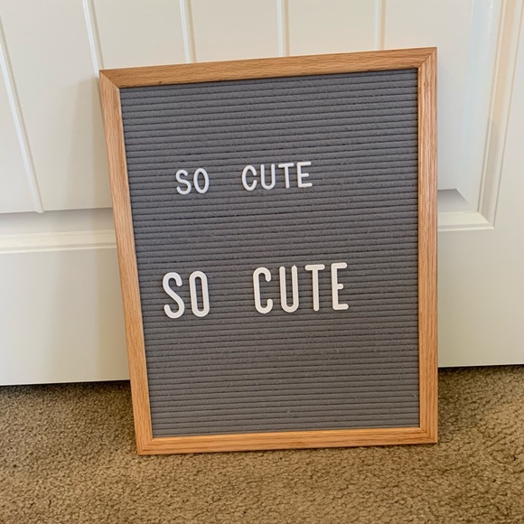 Rettel Felt Letter Board - Picture 3 of 3